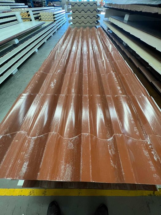 Painel Sandwich Imit. telha 40mm