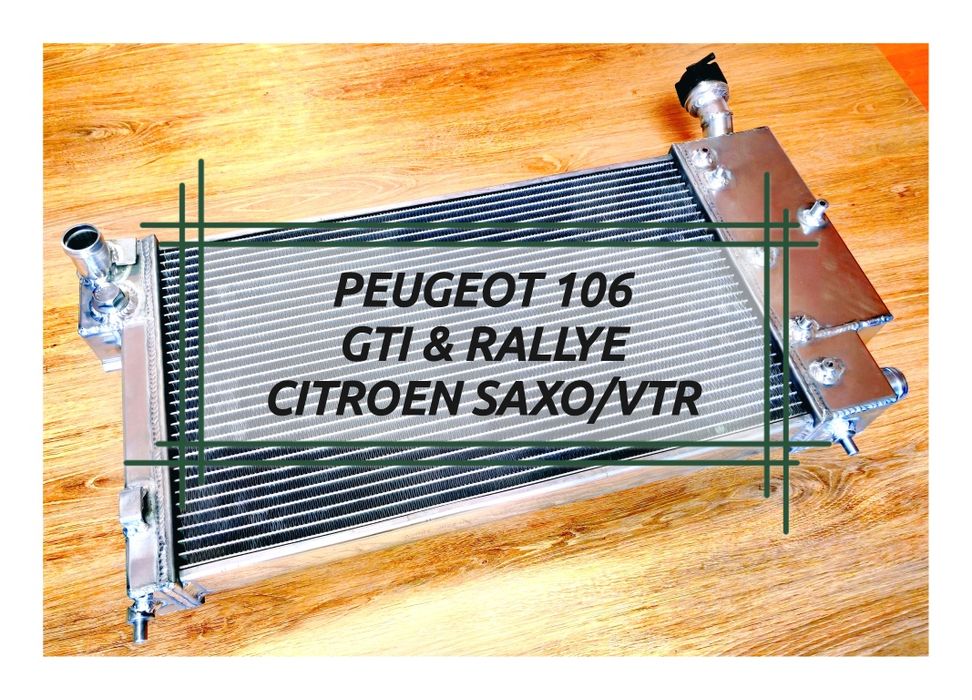 Radiador PEUGEOT 106 GTI&RALLYE//CITROEN SAXO/VTR