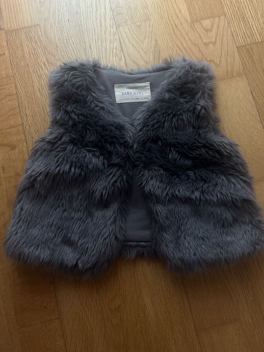 Colete de pelo bebe