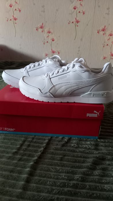 Нові шкіряні кросівки РUMA soft foam р.44(оригінал)