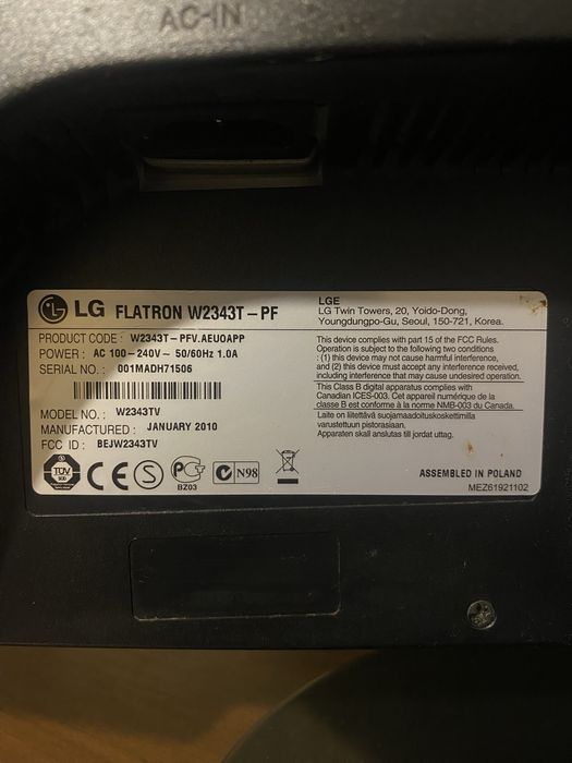 Продам монитор  3 шт  , asus,  LG