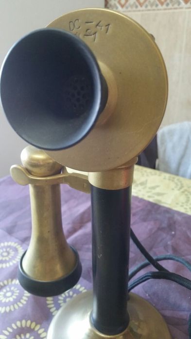 Telefone castiçal antigo