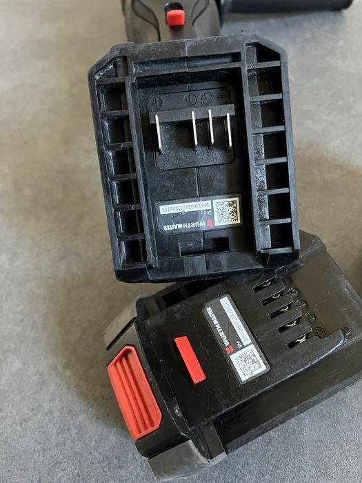 Безщіткова Акум. Болгарка Würth AWS 18-125 P Compact
