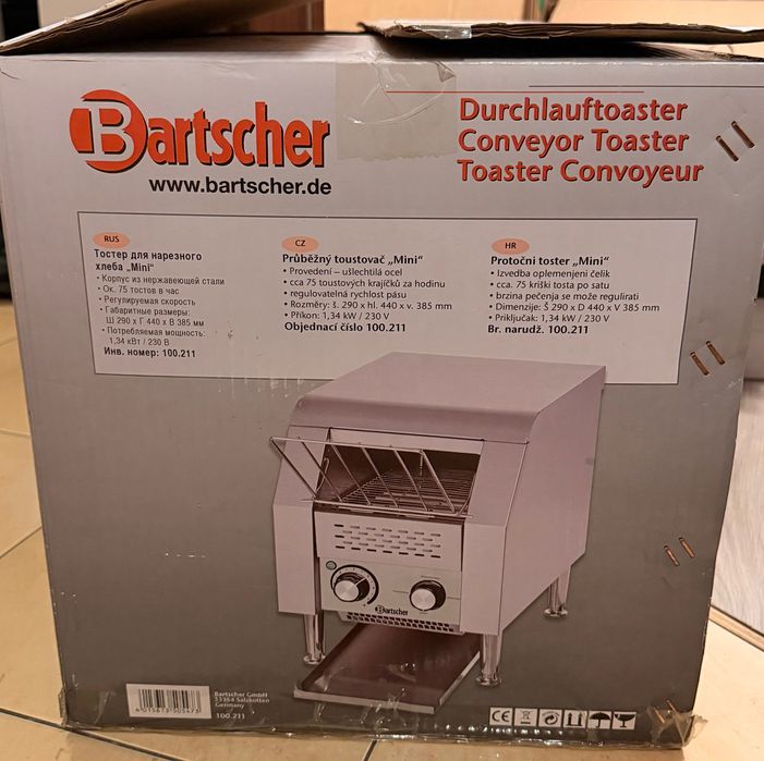 Toster przelotowy Bartscher