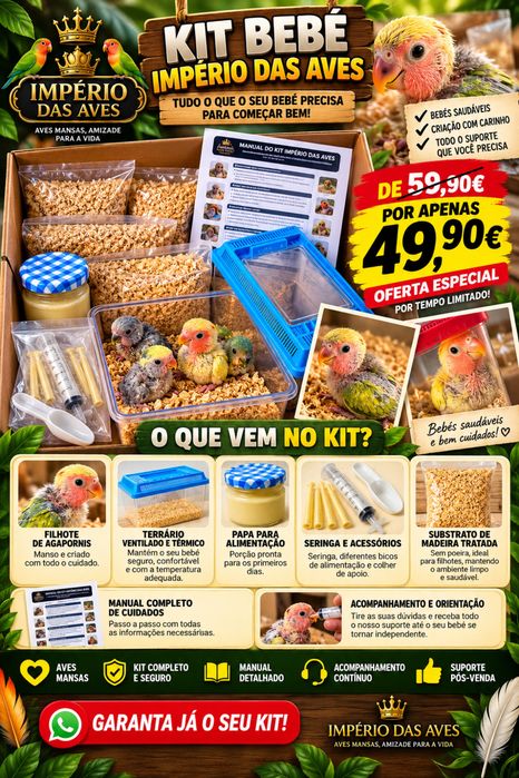 kit Bebé Roseicollis