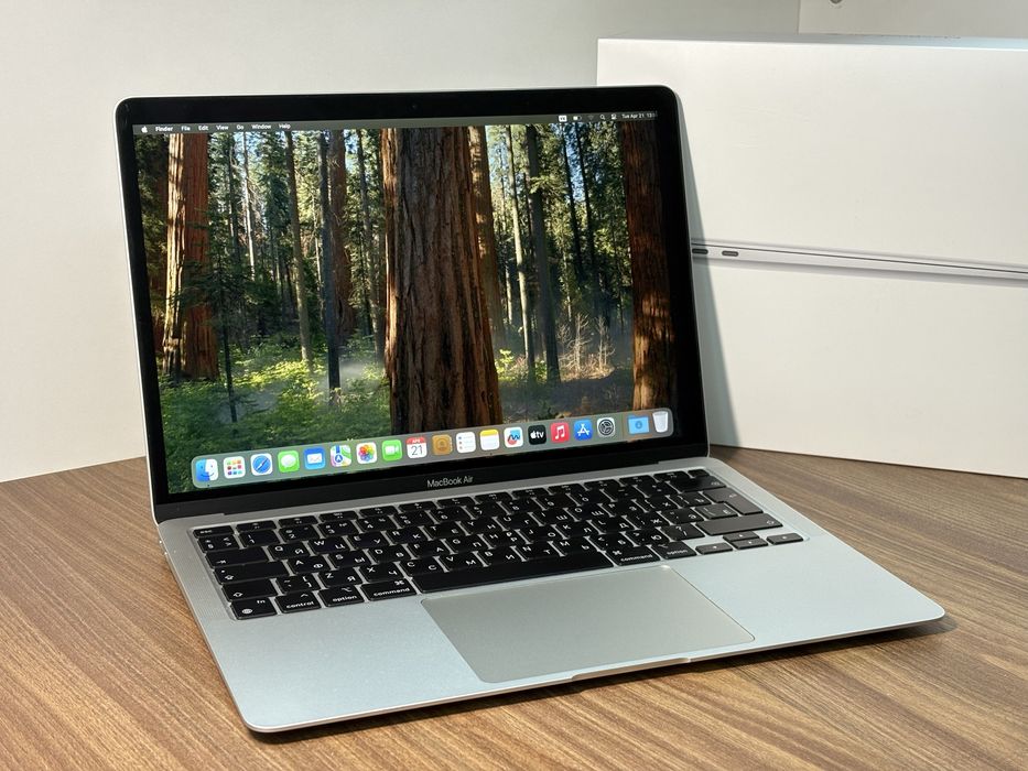 macbook air 13 m1 silver - купить ноутбуки и аксессуары - Цена на
