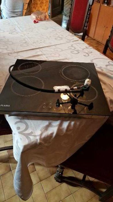 Placa vitro cerâmica Flama nova, 2/3 dias de uso