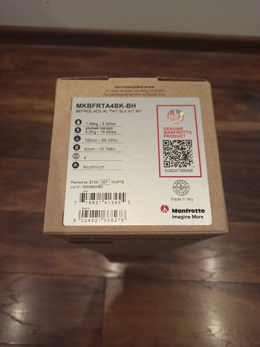 NOWY! Statyw Manfrotto Befree Advanced Twist