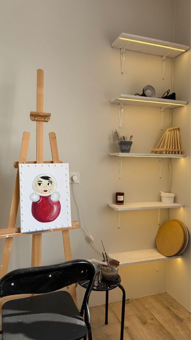 Картина ручної роботи «Матрьошка»