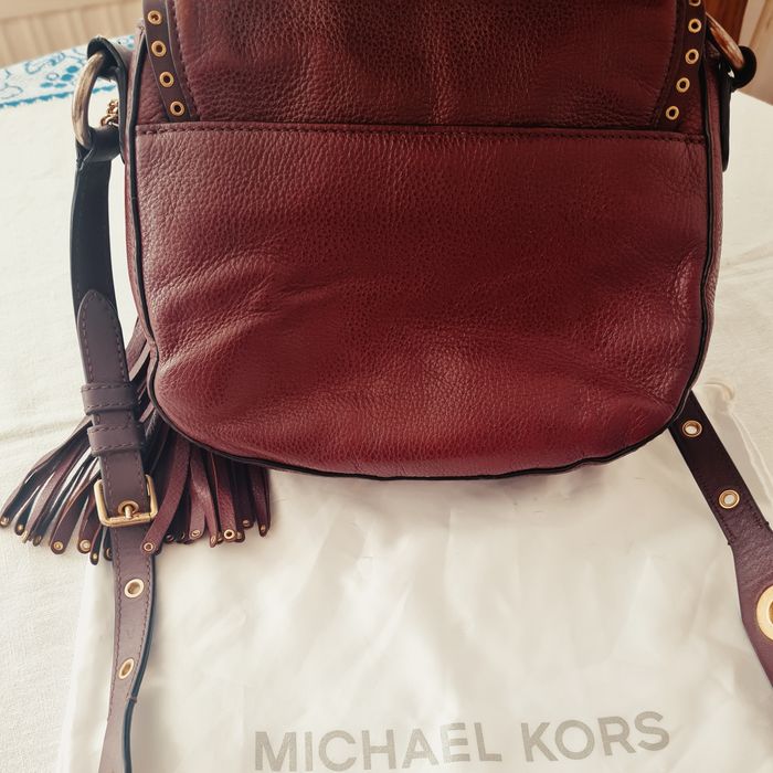 Sprzedam torebkę skórzaną MICHAEL KORS model Brooklyn 30F6ABNM2L Plum