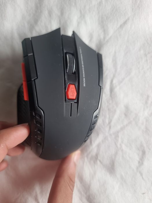 Rato sem fio com bateria recarregável