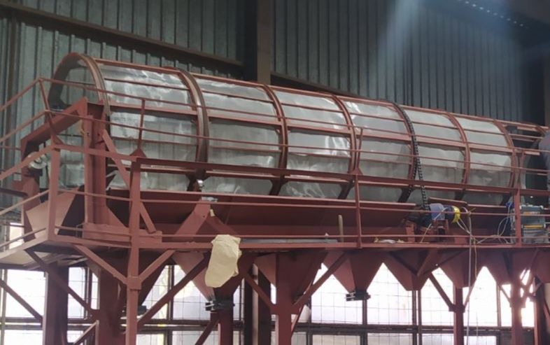 Сівлалка для піску. Барабанне сито. Барабанний просіювач. Сівалка .