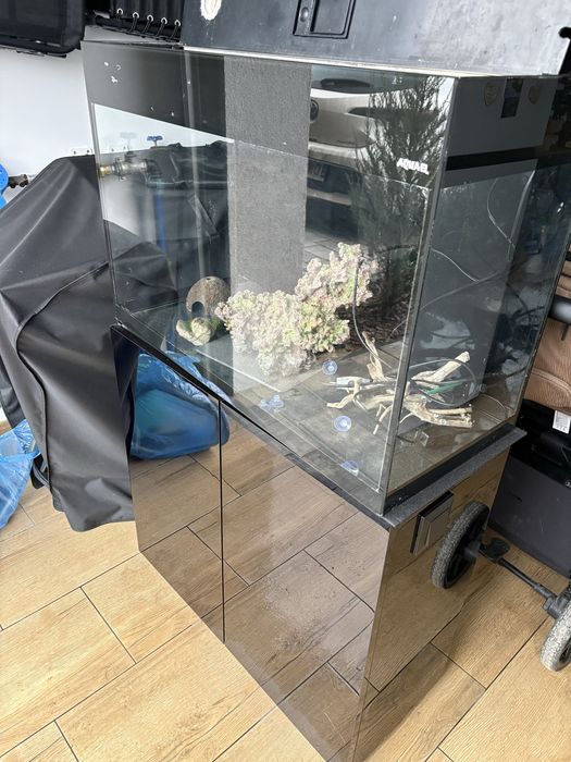 Akwarium 120l + kompletny osprzęt