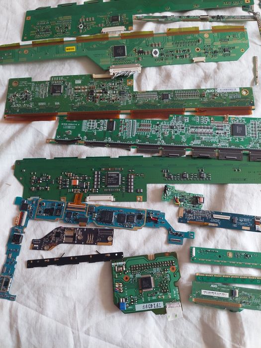 Платы после разбора