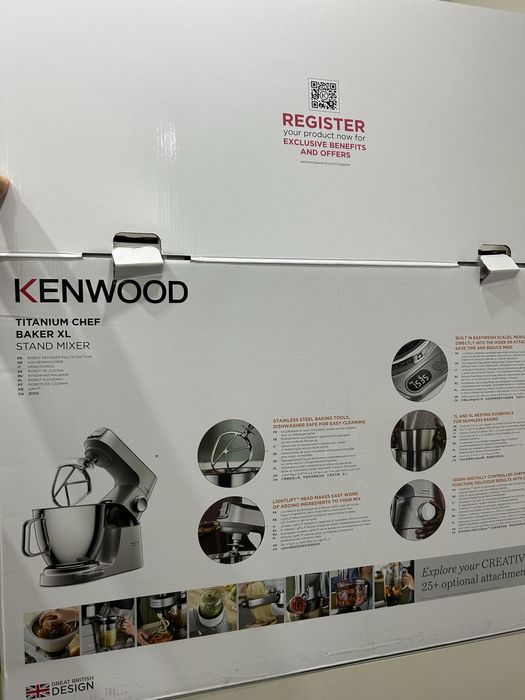 Robot planetarny Kenwood Titanium Chef Baker XL KVL85.124SI