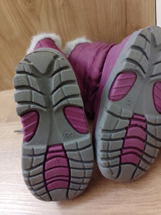 Buty dla dziewczynki śniegowce rozmiar 23