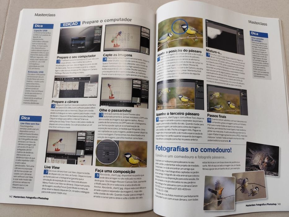 Curso de Fotografia em CD Rom (32 CDs) com Revista