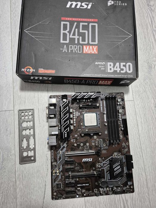 AM4 сет Ryzen 5 2600 + плата MSI B450. Trade-IN