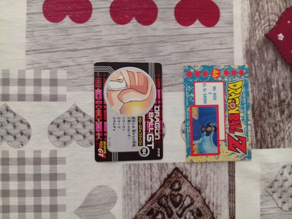 Cartas Dragon Ball Z memorial photo 5€ cada