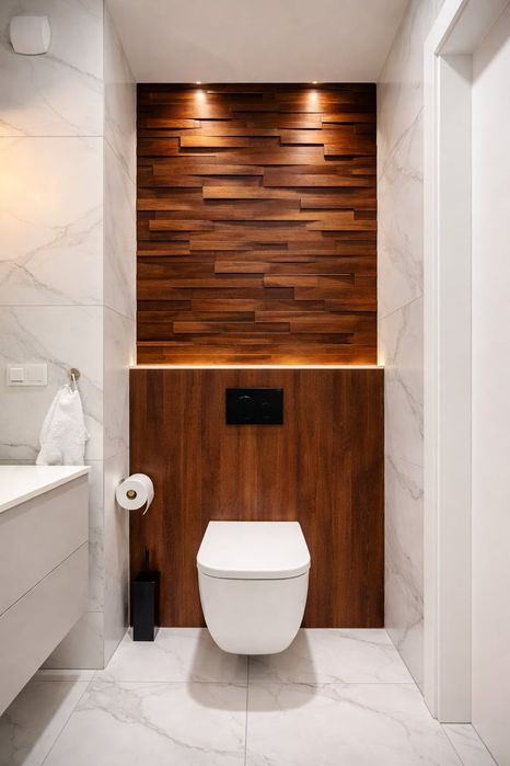 Panel ścienny  3d mahoń, teak, suar