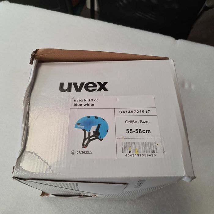 Kask UVEX KID 3 cc niebieski