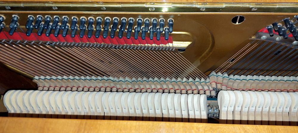 Pianino Nordiska Pianofabriken