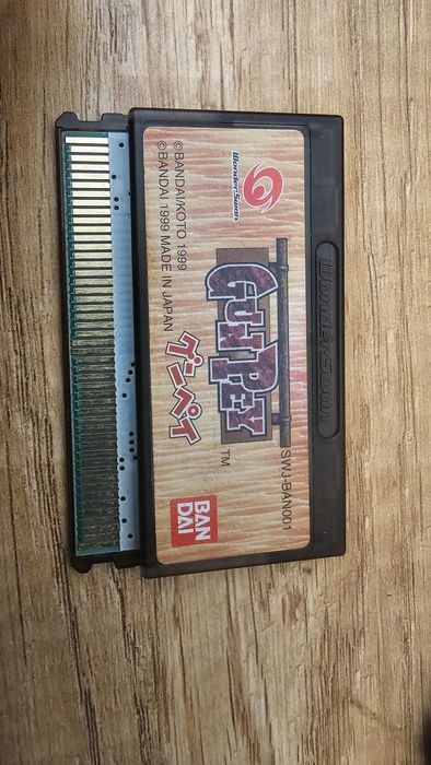 Gunpey gra na konsole Wonderswan.