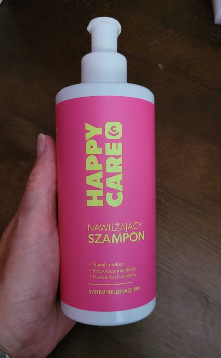 Happy care nawilżający szampon