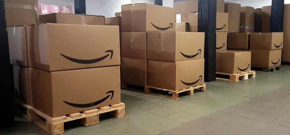 Towar powystawowy, zwroty klientów Amazon, palety lub cały TIR