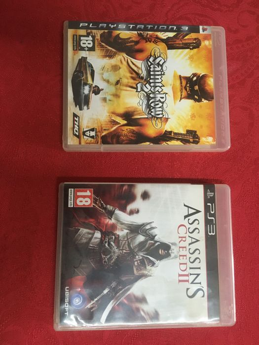 Jogos PlayStation 3 - Saints Row 2 e Assassin’s Creed II