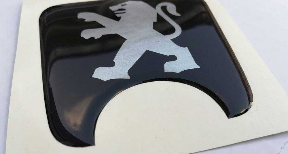 Simbolo mala Peugeot 106 e 406 silicone resina 306