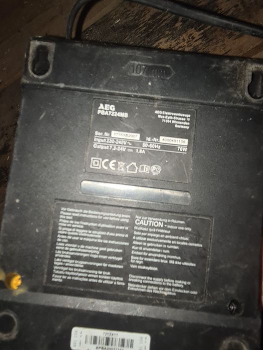 Aeg ładowarka sprawna