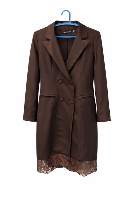 Стильное  платье-пиджак