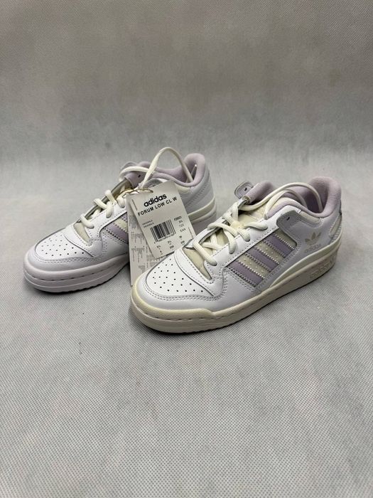 Adidas Forum Low Damskie Sneakersy Biale Rozmiar 36