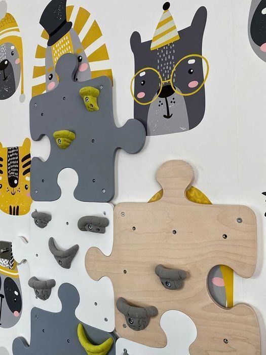 Ścianka wspinaczkowa Puzzle dla dzieci do pokoju