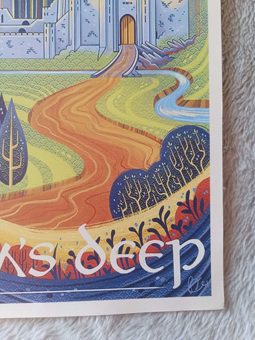 Poster O Senhor dos Anéis - Helm's Deep