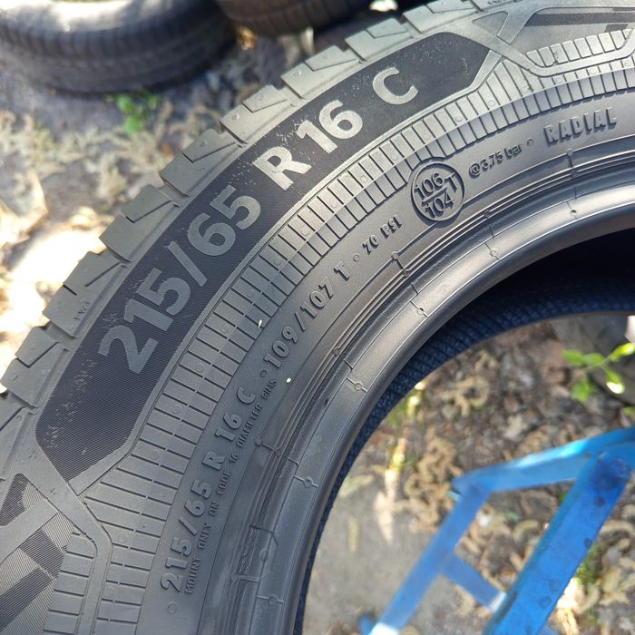 215/65r16c Continental Van Contact Eco z 2021r 6.5mm