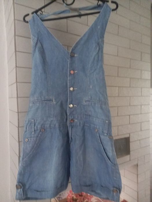 Комбез джинсовый H&M,сарафаны,платьев