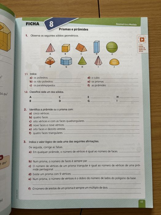 Fichas de matemática 6 ano