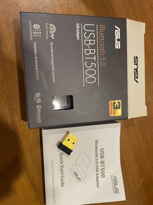 Adaptador Bluetooth ASUS USB-BT500 5.0 - Novo/Pouco Usado