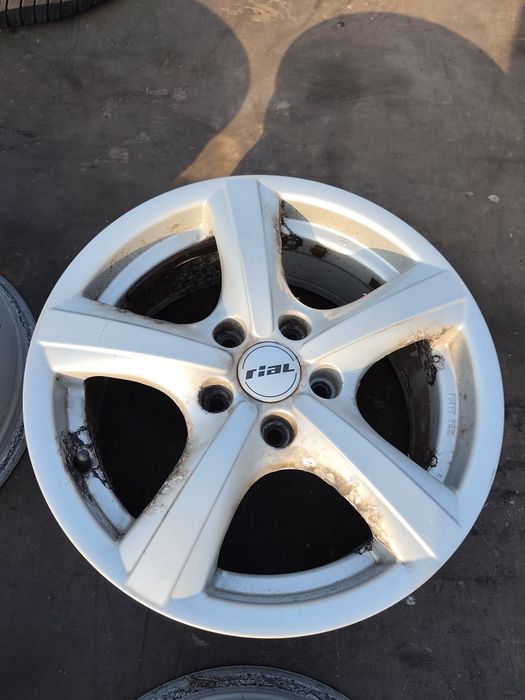 4x felgi aluminiowe 16" Rial do Volkswagen/Audi