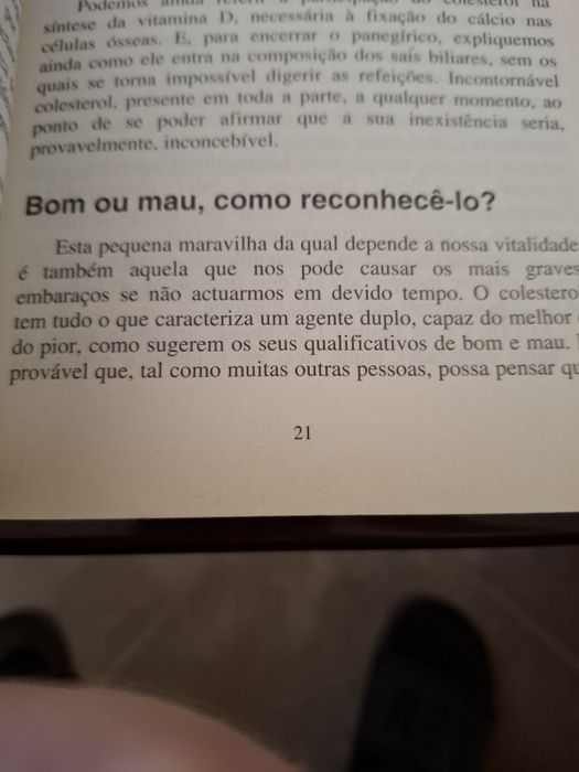 Colesterol solução para o combater
