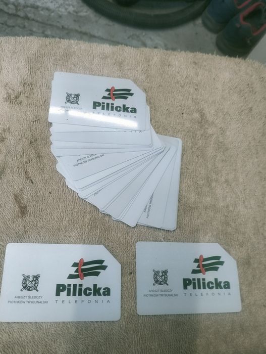 Karty telefoniczne Pilicka Telefonia areszt śledczy Piotrków trybunals