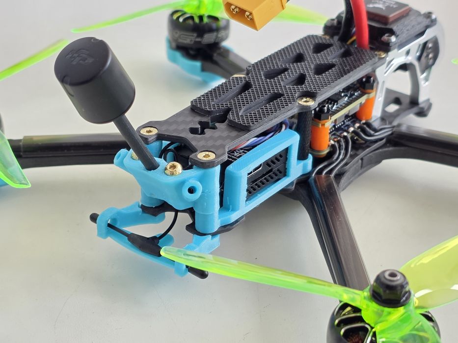 FPV дрон (квадрокоптер) Mark-5 DC O3 Air Unit, ELRS GPS, Цифра DJI O3 або DJI O4 Pro