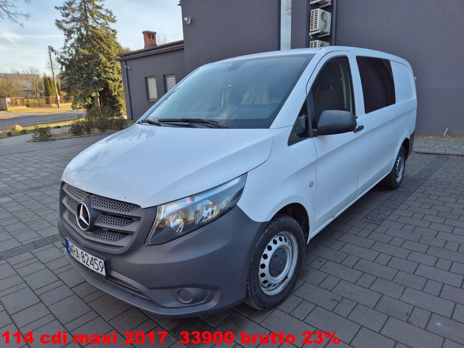 Mercedes-Benz Vito 116 cdi  114 CDI EXTRA max 2017 fv 23%
