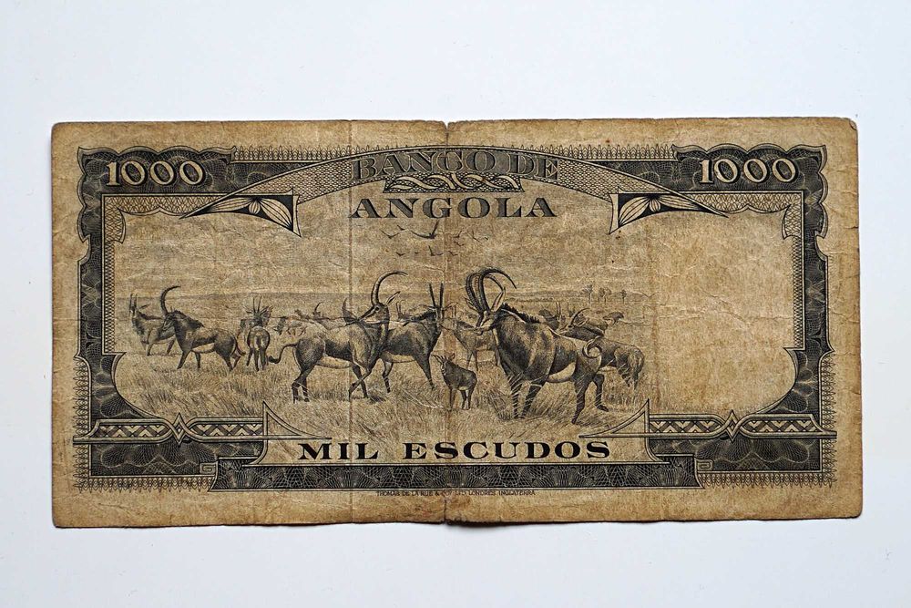 Nota 1000 Escudos - 1956 Angola