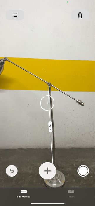 Candeeiro de pé (ajustável)