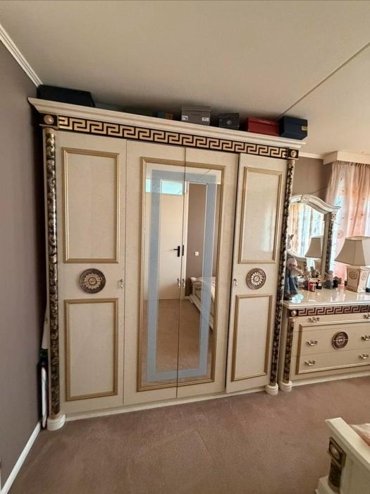 Sypialnia Versace włoski klimat