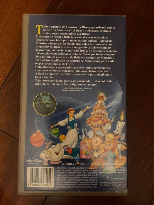 VHS A bela e o monstro
