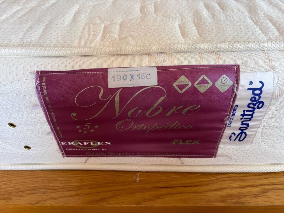 APENAS Colchão cama de casal 190x160 usado